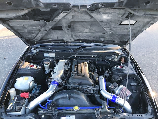 SR20DET turbo engine.