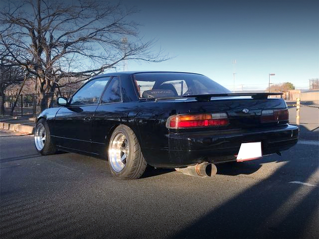 Rear exterior of S13 NISSAN SILVIA Q's.