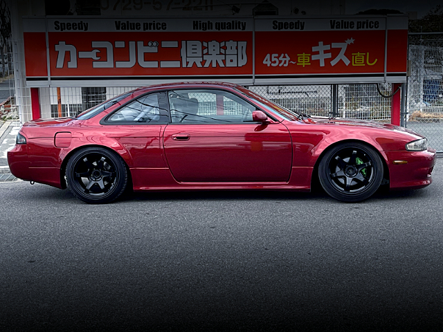 Side exterior of stance S14 SILVIA K'S.