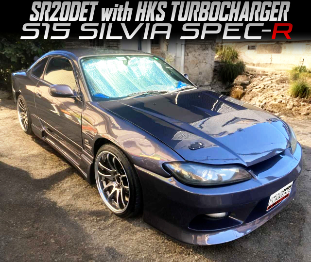 SR20DET with HKS TURBOCHARGER in the S15 SILVIA SPEC-R.