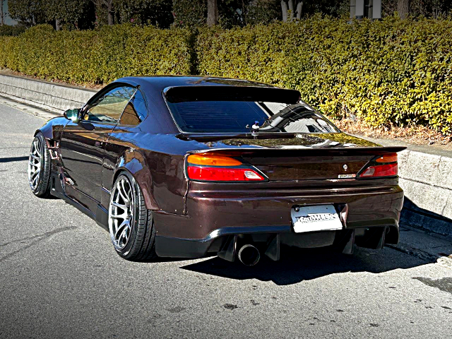 Rear exterior of ORIGIN Labo WIDEBODY S15 SILVIA.