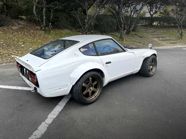 Rear exterior of SILVIA frames installed S30Z.