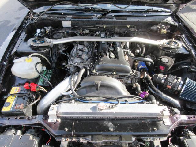 SR20DET turbo engine.