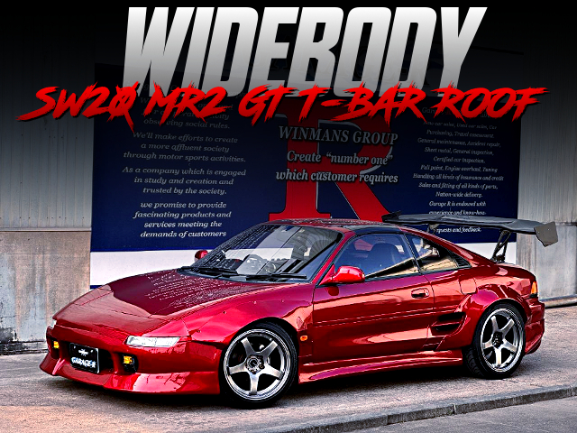 WIDEBODY SW20 MR2 GT T-BAR ROOF.