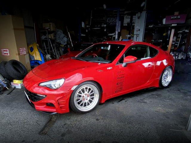 Front exterior of ZN6 TOYOTA 86GT.