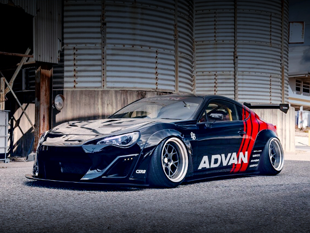 Front exterior of lb★nation WIDEBODY ZN6 TOYOTA 86GT.