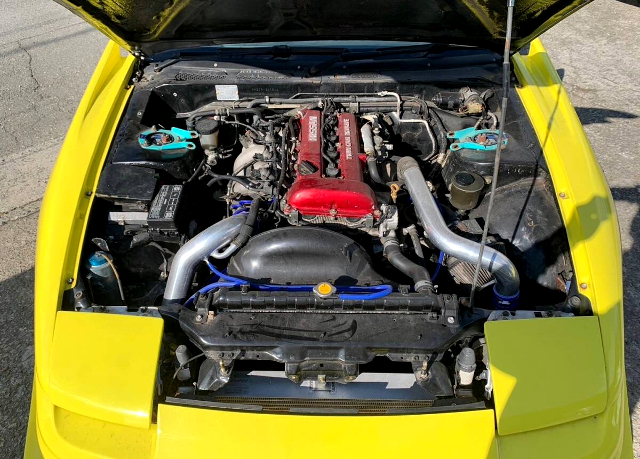 SR20DET turbo engine.