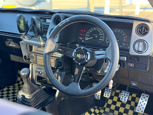 Dashboard of AE86 COROLLA LEVIN GTV.