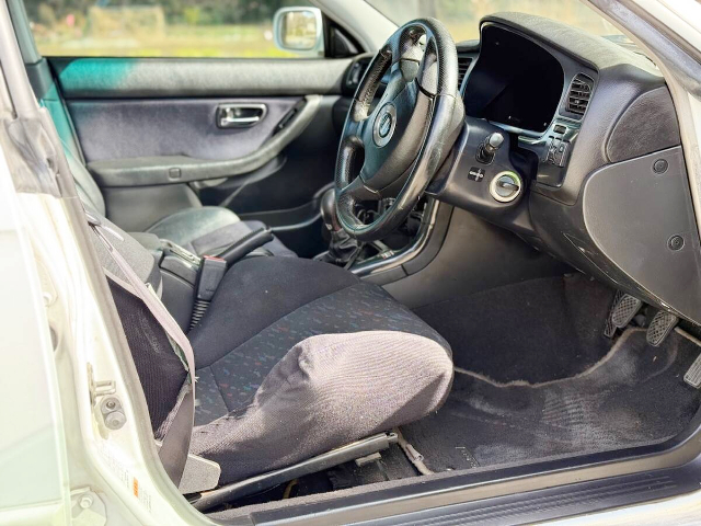 Interior of BE5 SUBARU LEGACY B4.