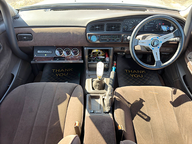 Interior of C33 NISSAN LAUREL.