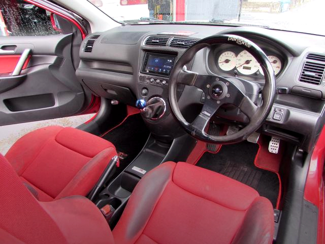 Interior of EP3 HONDA CIVIC TYPE-R.