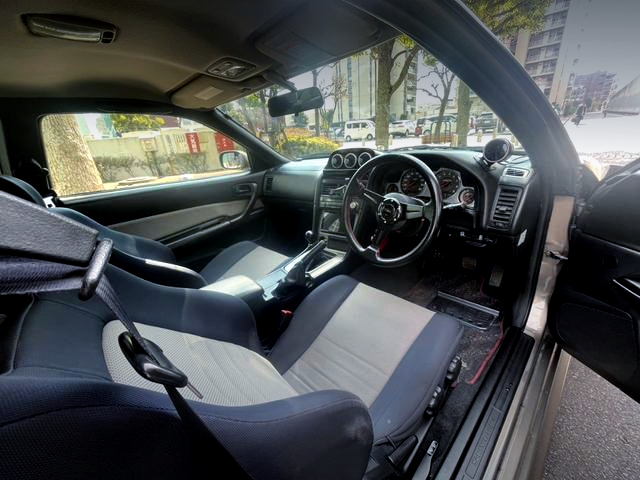 Interior of WIDEBODY ER34 SKYINE 2-DOOR.