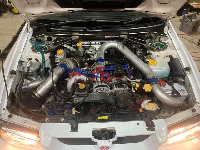 FORESTER STI EJ25 with TD06 SINGLE TURBO.