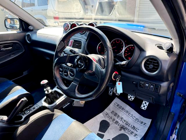 Dashboard of WIDEBODY GDB IMPREZA WRX STi