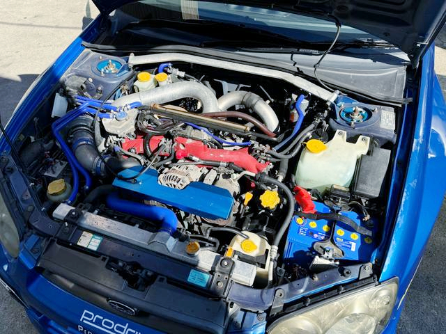 EJ207 turbo engine.