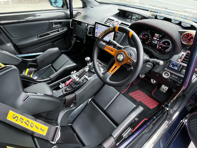 Dashboard of WIDEBODY GJ7 IMPREZA.