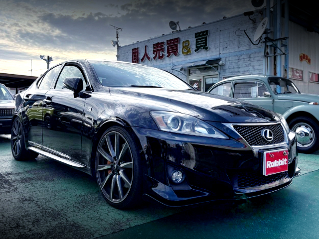 Front exterior of GSE20 LEXUS IS 250 F SPORT.