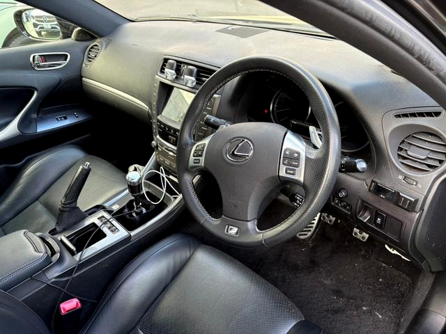 Interior of GSE20 LEXUS IS 250 F SPORT.