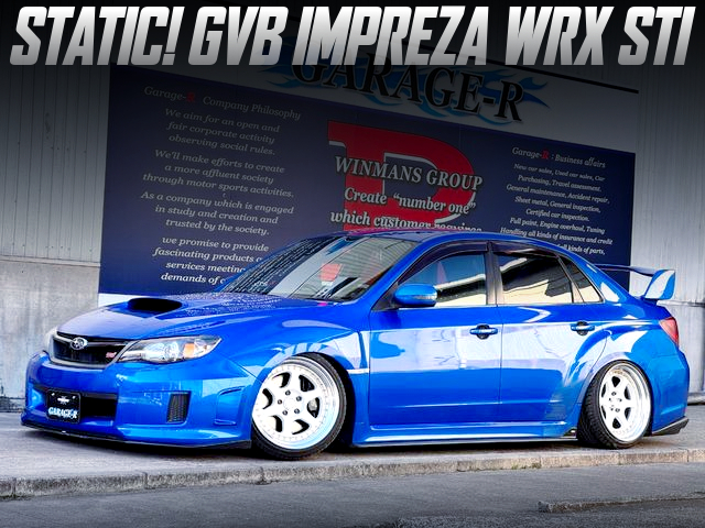 STATIC GVB IMPREZA WRX STI.