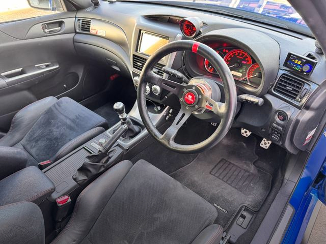 Dashboard of STATIC GVB IMPREZA WRX STI.