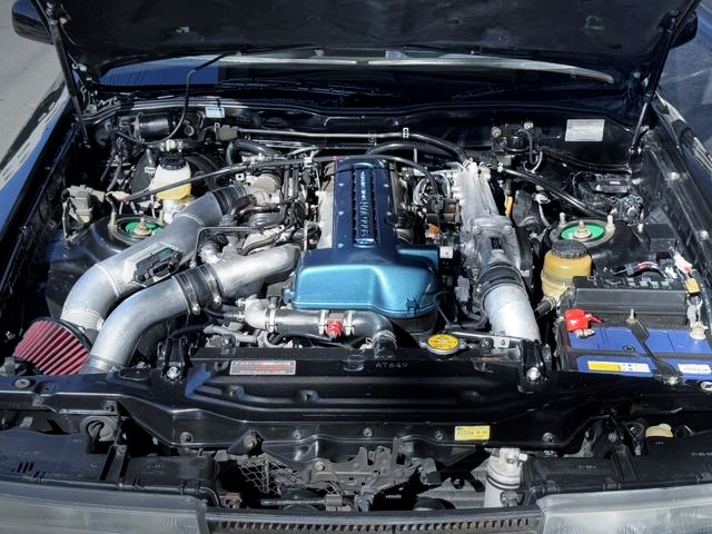 VVT-i 2JZ-GTE TWIN TURBO ENGINE.