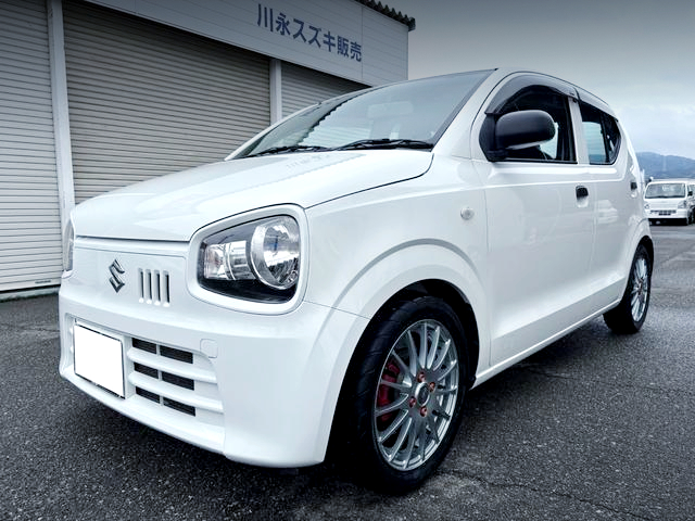 Front exterior of HA36S SUZUKI ALTO F.