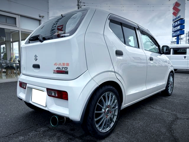 Rear exterior of HA36S SUZUKI ALTO F.