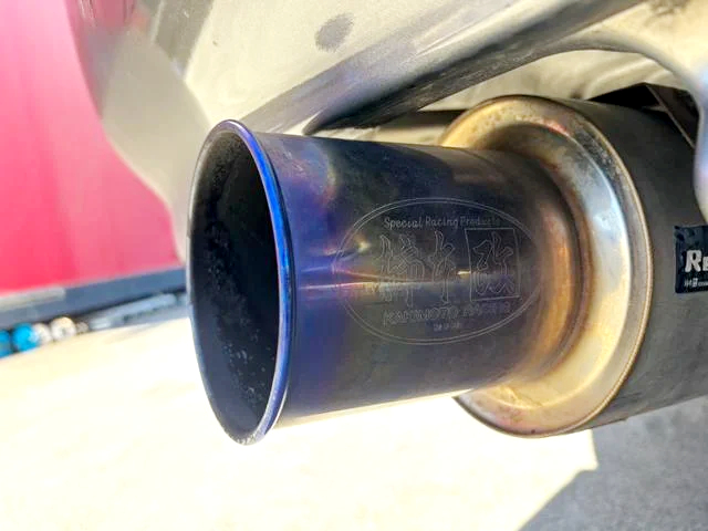 KAKIMOTO-KAI exhaust muffler.