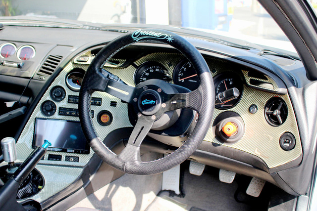 Dashboard of WIDEBODY JZA80 SUPRA RZ.