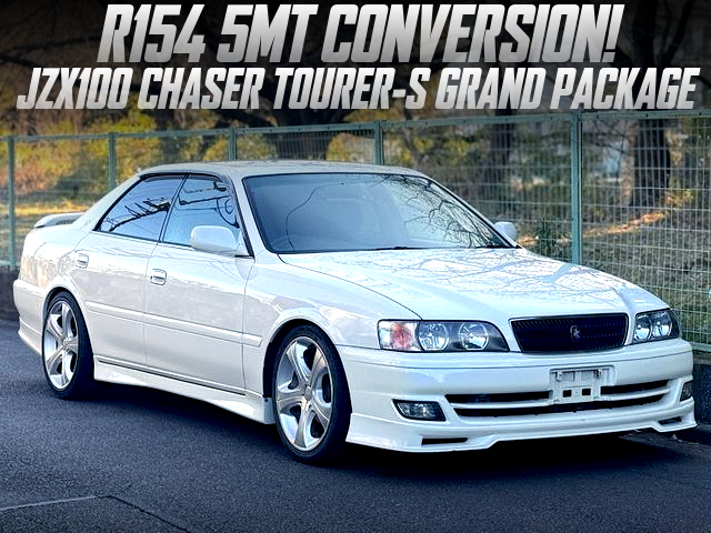 JZX100 CHASER TOURER-S GRAND PACKAGE with R154 5MT CONVERSION.