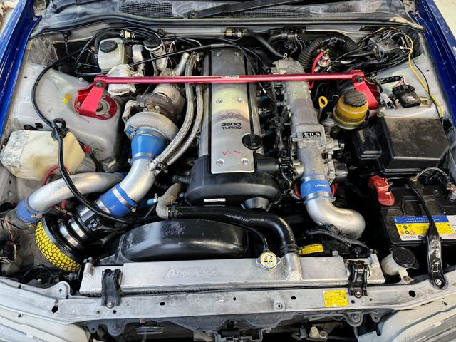 VVT-i 1JZ-GTE With GREDDY T67-25G single turbo.