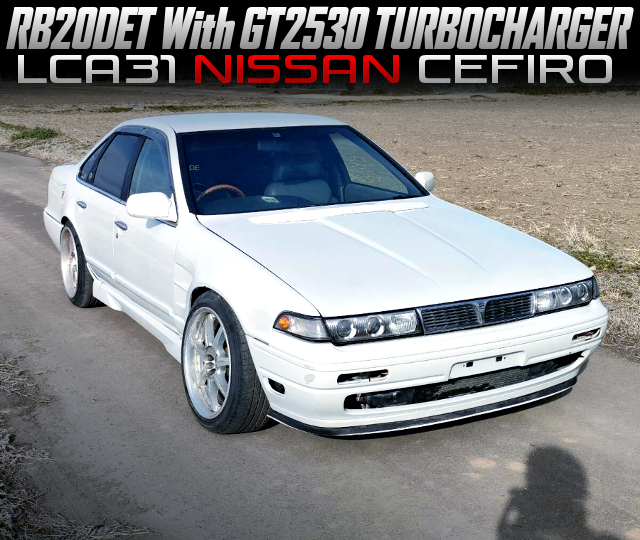 RB20DET With GT2530 TURBOCHARGER in the LCA31 NISSAN CEFIRO.