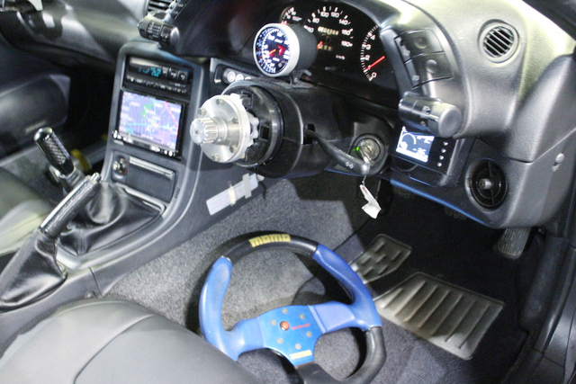 Interior of R32 SKYLINE GT-R.