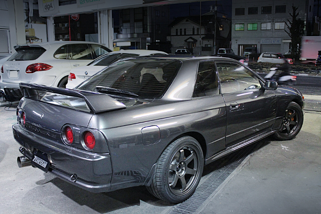 Rear exterior of R32 SKYLINE GT-R.