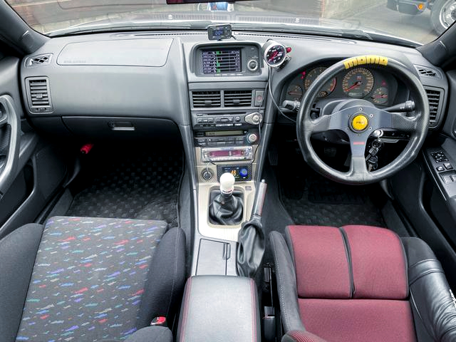 Interior of BNR34 SKYLINE GT-R.