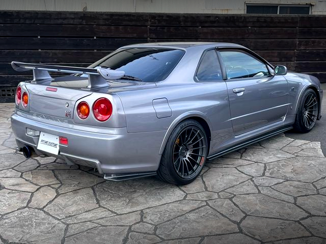 Rear exterior of BNR34 SKYLINE GT-R.