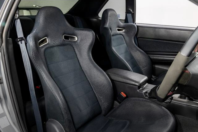 Interior seats of R34 SKYLINE GT-R.