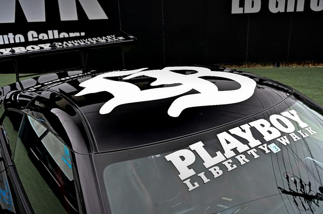 PLAYBOY×LIBERTY WALK logos.