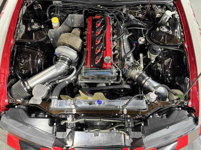 2JZ-GTE with T78-29D SINGLE TURBO.