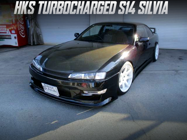 HKS turbocharged S14 Late model SILVIA.