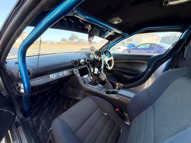 Interior of WIDEBODY S15 SILVIA SPEC-R AERO.