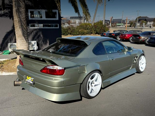 Rear exterior of WIDEBODY S15 SILVIA SPEC-R AERO.