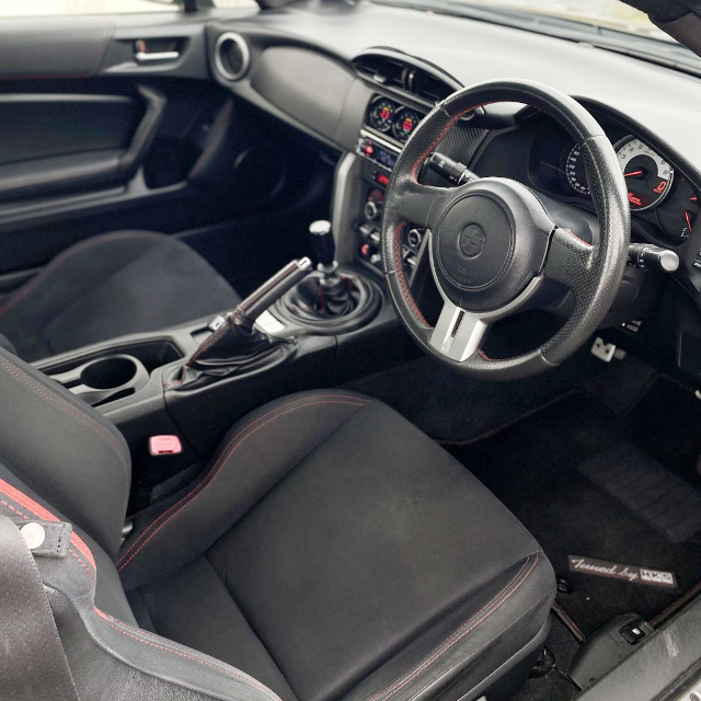 interior of ZN6 TOYOTA 86.