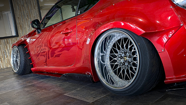 Side exterior of BN-SPORTS WIDEBODY ZN6 TOYOTA 86GT.