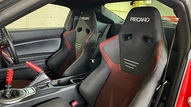 Interior seats of BN-SPORTS WIDEBODY ZN6 TOYOTA 86GT.