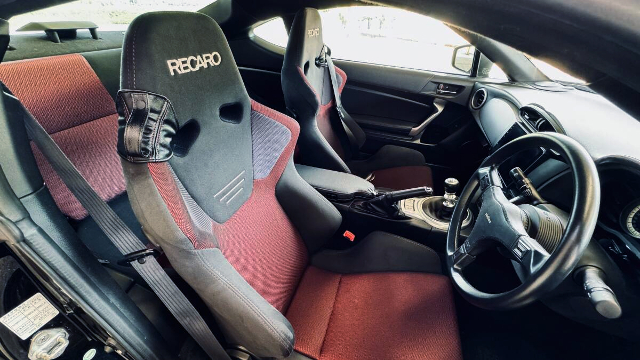 Interior of ZN6 TOYOTA 86GT.