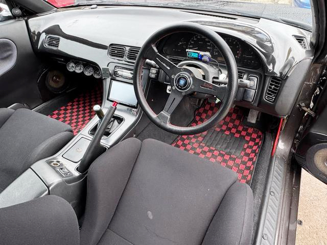 Interior Dashboard of NISSAN 180SX.