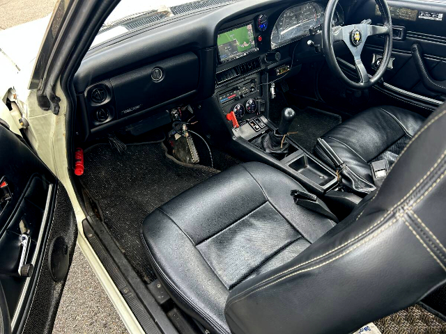 Interior of 1st Gen CELICA Liftback.