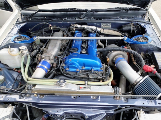 SR20DET turbo engine.