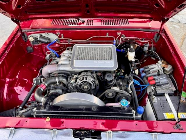 13B rotary turbo engine.